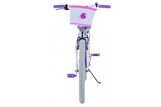 Volare Lovely Kinderfahrrad - Mädchen - 24 Zoll - Lila