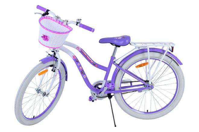 Volare Lovely Kinderfahrrad - Mädchen - 24 Zoll - Lila