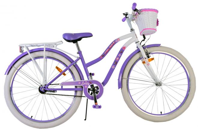 Volare Lovely Kinderfahrrad - Mädchen - 26 Zoll - Lila