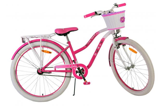 Volare Lovely Kinderfahrrad - Mädchen - 26 Zoll - Pink