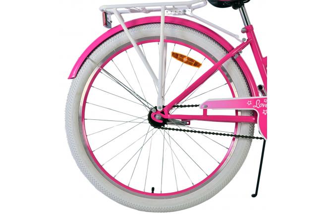 Volare Lovely Kinderfahrrad - Mädchen - 26 Zoll - Pink