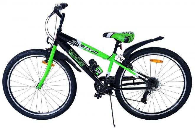 Volare Sportivo Kinderfahrrad - Jungen - 26 Zoll - Grün - 7 Gänge