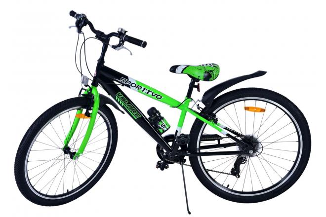 Volare Sportivo Kinderfahrrad - Jungen - 26 Zoll - Grün - 7 Gänge