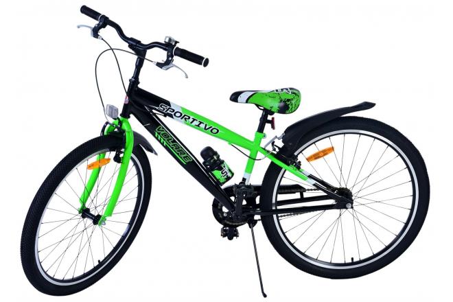 Volare Sportivo Kinderfahrrad - Jungen - 26 Zoll - Grün - Zweihandbremsen