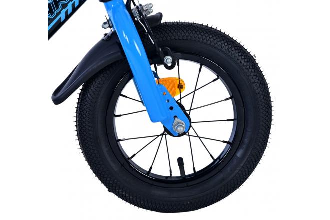 Volare Sportivo Kinderfahrrad - Jungen - 12 Zoll - Blau Schwarz