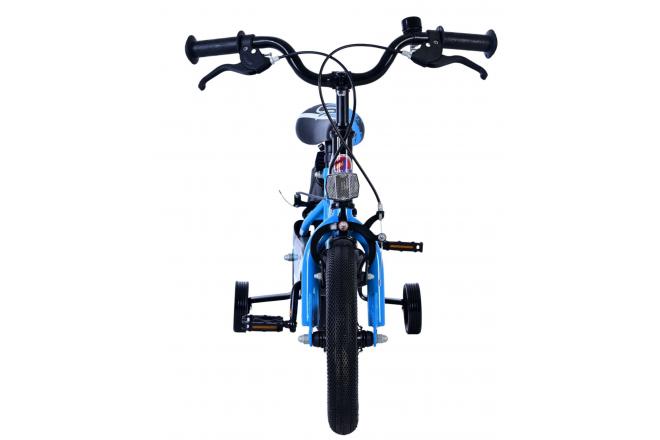 Volare Sportivo Kinderfahrrad - Jungen - 12 Zoll - Blau Schwarz - Zweihandbremsen