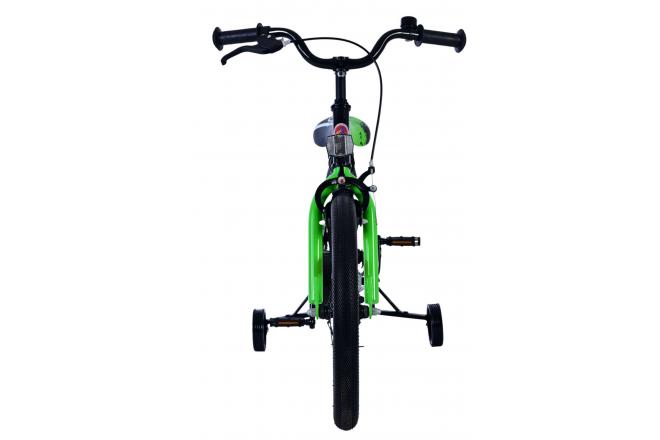 Volare Sportivo Kinderfahrrad - Jungen - 18 Zoll - Grün Schwarz