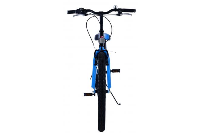 Volare Sportivo Kinderfahrrad - Jungen - 24 Zoll - 7 Gang - Schwarz Blau