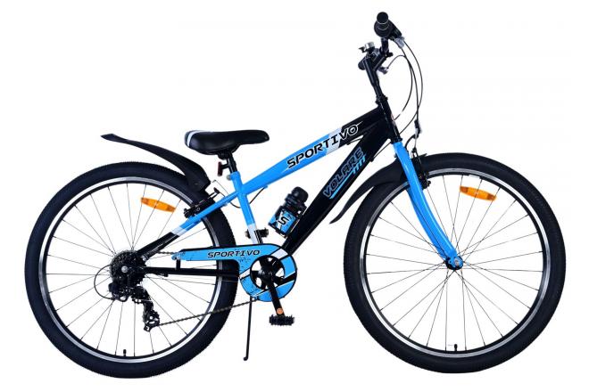 Volare Sportivo Kinderfahrrad - Jungen - 26 Zoll - Blau - 7 Gänge