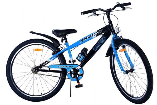 Volare Thombike Kinderfahrrad - Jungen - 26 Zoll - Schwarz-Gelb - Zweihandbremsen [CLONE]