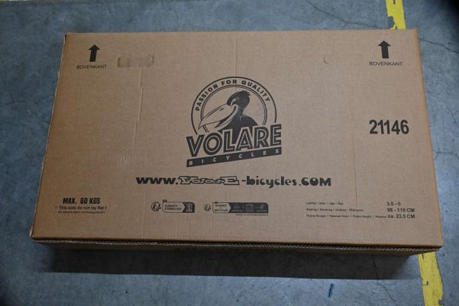 Volare Excellent Kinderfahrrad - Mädchen - 14 Zoll - Schwarz