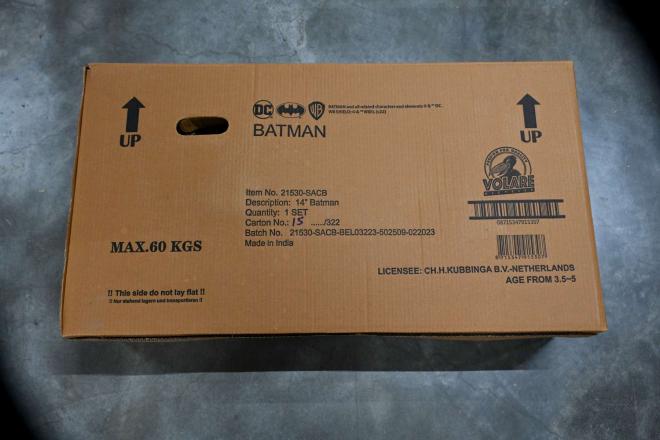 Batman Kinderfahrrad - Jungen - 14 Zoll - Schwarz