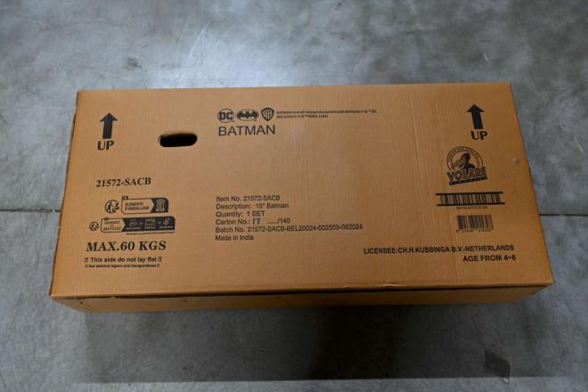 Batman Kinderfahrrad - Jungen - 16 Zoll - Schwarz