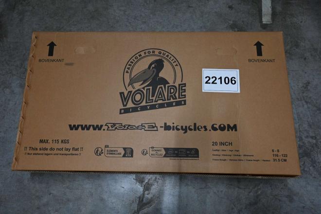 Volare Thombike Kinderfahrrad - Jungen - 20 Zoll - Schwarz Gelb