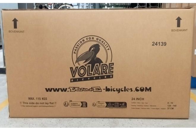 Volare Excellent Kinderfahrrad - Mädchen - 24 Zoll - Grün - 3 Gänge