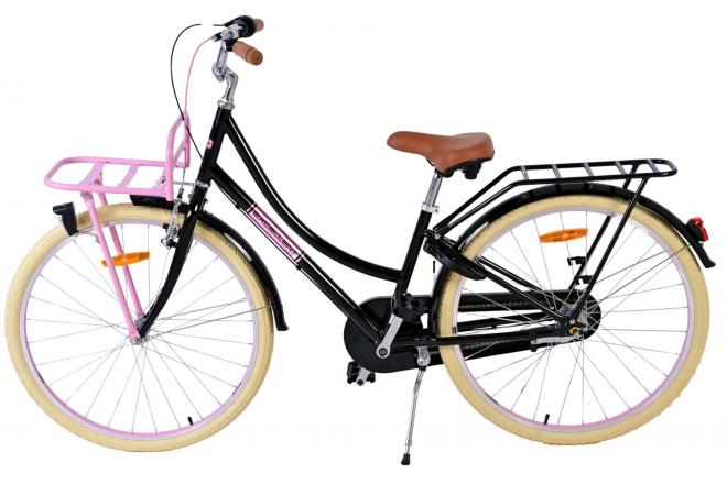 Volare Excellent Kinderfiets - Meisjes - 26 inch - Zwart - Shimano Nexus 3 versnellingen