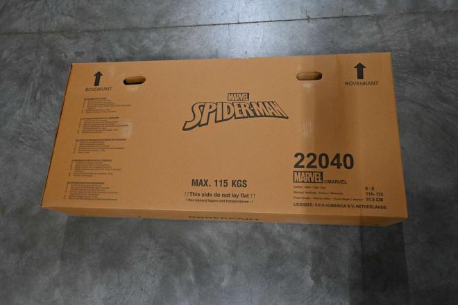 Spider-Man - Kinderfahrrad - Jungen - 20 Zoll - Mattschwarz