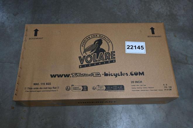 Volare Cross Kinderfahrrad - Jungen - 20 Zoll - Silber , 6 Gänge