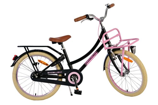 Volare Excellent Kinderfiets - Meisjes - 20 inch - Zwart