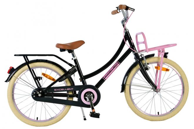 Volare Excellent Kinderfiets - Meisjes - 20 inch - Zwart