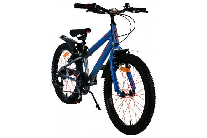 Volare Rocky Kinderfahrrad - 20 Zoll - 7 Gang - Blau