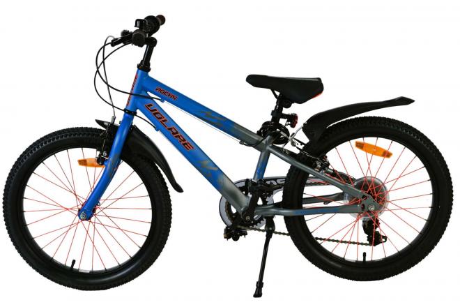 Volare Rocky Kinderfahrrad - 20 Zoll - 7 Gang - Blau