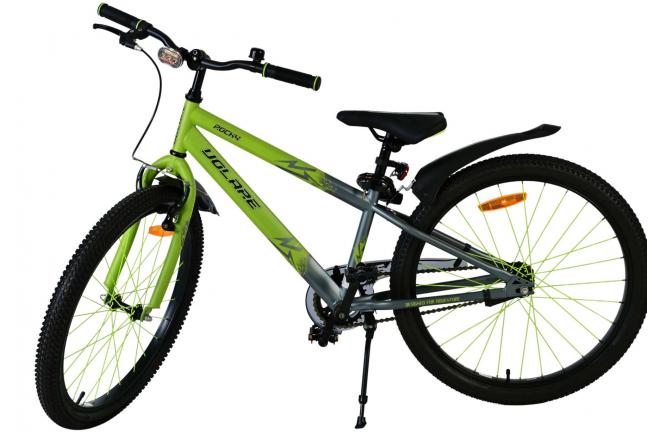 Volare Rocky Kinderfahrrad - Jungen - 24 Zoll - Grün