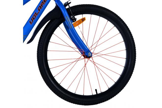 Volare Rocky Kinderfahrrad - Jungen - 24 Zoll - Blau