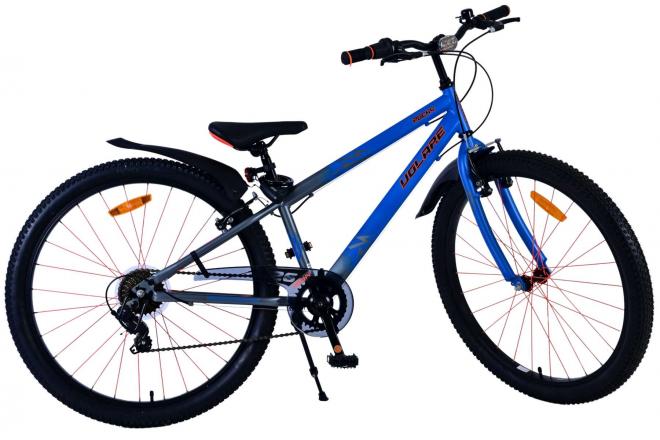 Volare Rocky Kinderfahrrad - 26 Zoll - Blau - 7 Gänge