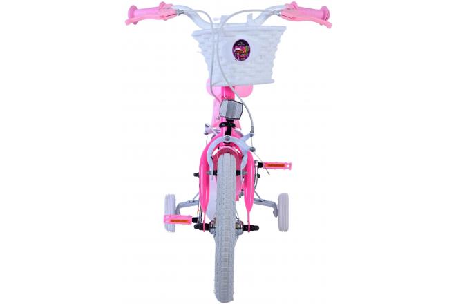 LOL Surprise Kinderfahrrad - Mädchen - 14 Zoll - Rosa - Zweihandbremsen